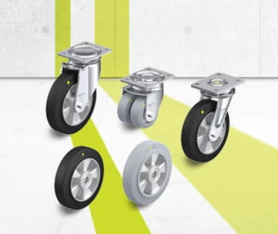 ALEV…-EL, ALEV…-SG-AS – wheel and castor series