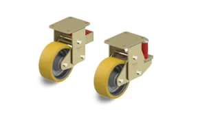 GTH Spring loaded fixed castors