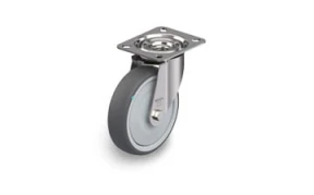 PATH Stainless steel swivel castors with plate