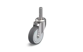 PATH Stainless steel swivel castors with stem