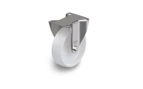 PO Stainless steel fixed castors