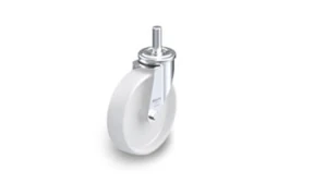 PO Swivel castors with stem