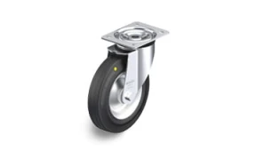 VELS Swivel castors with plate