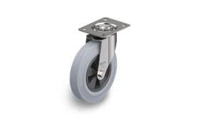 VPP Stainless steel swivel castors with plate